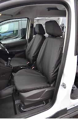 Ford Transit Connect Van 2014- 2018 Front Pair Single Seat Covers With Armrest