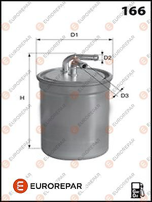 Mitsubishi Lancer Grandis & Outlander Eurorepar Fuel Filter
