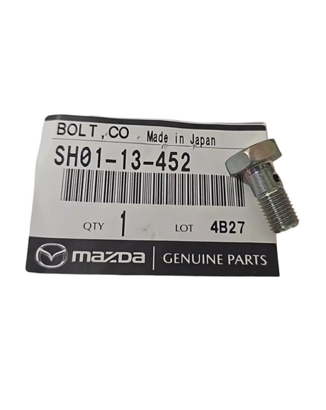 Genuine Mazda 2.2 Diesel SkyActiv 3 BM, 6 GL & CX-5 1x Injector Connector Banjo