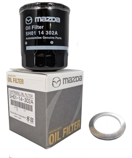 Mazda Oil Filter Cartridge + Sump Washer 2.2 Diesel 2 3 6 CX3 & CX-5 SKYACTIV