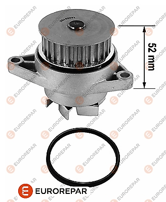 VW Golf Mk3 Polo Caddy Fox SEAT Ibiza & Skoda Octavia Eurorepar Water Pump