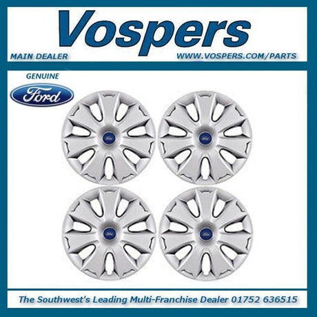 Genuine Ford Various Models Set Of Four 16" Wheel Trims / Hub Caps 1704582