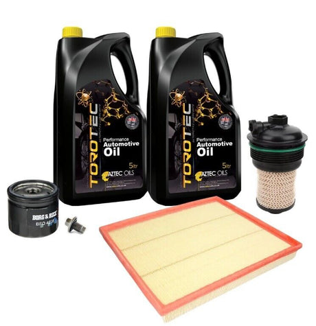 Ford Transit Custom 2021- 2.0L ECOBLUE Service Kit inc 5w30 Engine Oil 10L