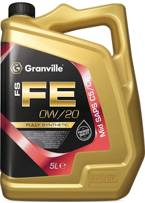 Granville FS-FE 0W20 Fully Synthetic Engine Oil 5L 1183