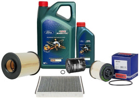Ford Focus 2.0 TDCI 2014-2019 Full Service Kit inc Genuine Castrol 0w30 Oil
