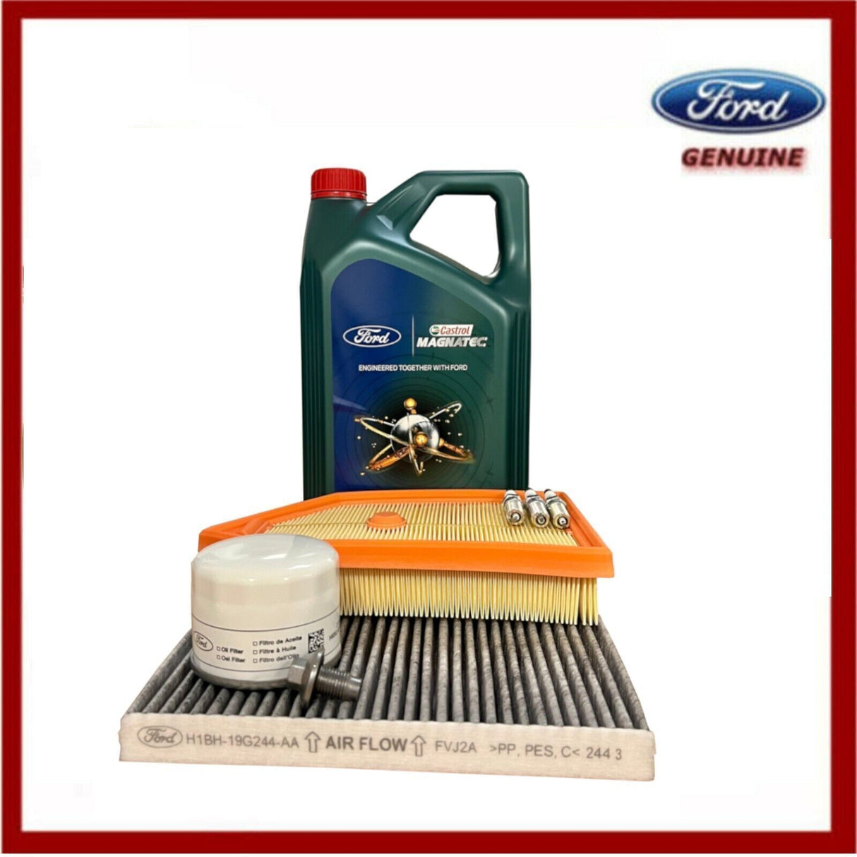 Genuine Ford Fiesta MK9 & Puma 2019-On Oil Service Kit 89012465