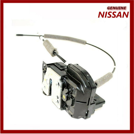 Genuine Nissan Navara Drivers Side Front Door Lock Mechanism. 80500EB32A . New 