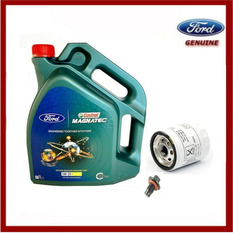 Genuine Ford Focus Ecoboost 1.0L 2014  Oil, Filter & Sump Plug Service Kit