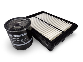 Genuine Mazda 2 SERVICE KIT Filter Set DJ, CX3 DIESEL SKYACTIV (AIR & OIL)