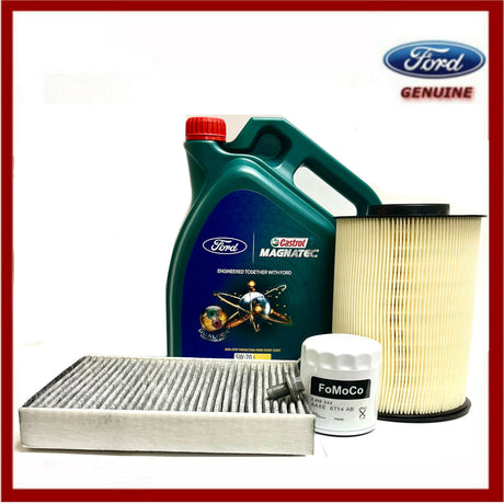 Genuine Ford Focus MK3 1.0L EcoBoost Service Kit inc Castrol Oil 2342412