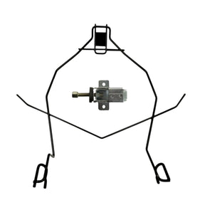 Genuine Dacia Duster Spare Wheel Carrier & Lock. New!