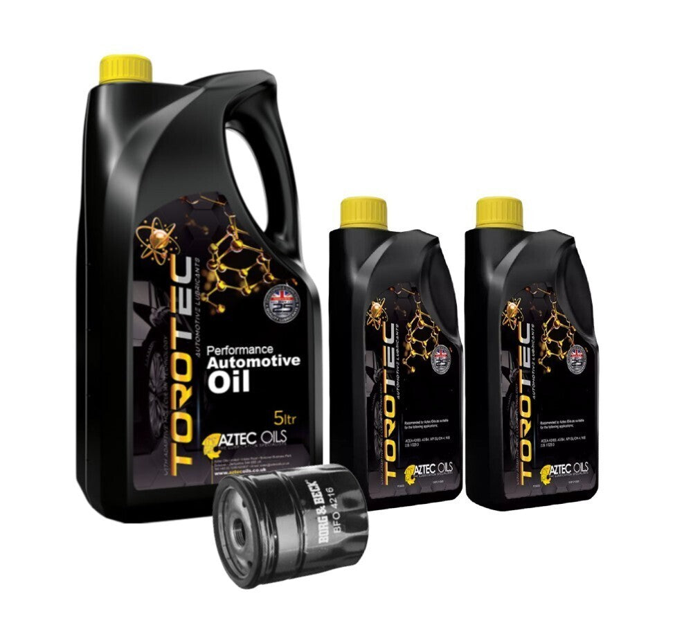 Ford, Aztec 0W30 Oil 7L & Oil Filter 2L Duratorq
