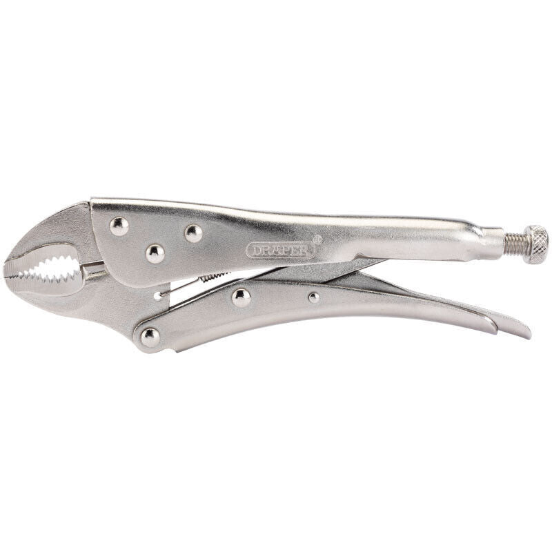 Draper 35369 Curved Jaw Self Grip Pliers (220mm)