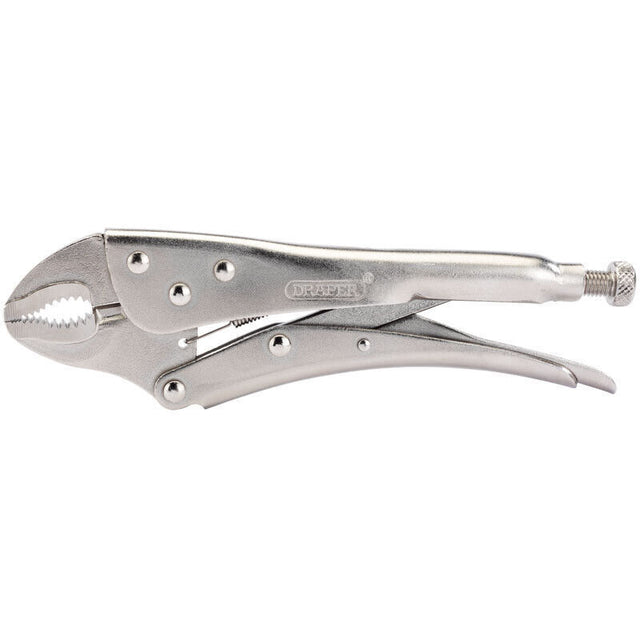 Draper 35369 Curved Jaw Self Grip Pliers (220mm)
