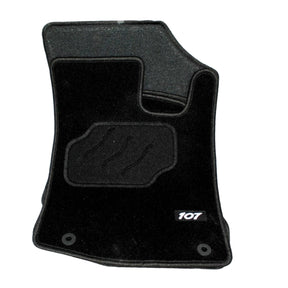 Genuine Peugeot 107 Carpet Floor Mats, Front & Rear. 9663K5. New! 