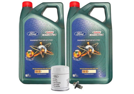 Genuine Ford Transit Custom 2016> 2.0L Ecoblue 0w30 Oil Service Kit
