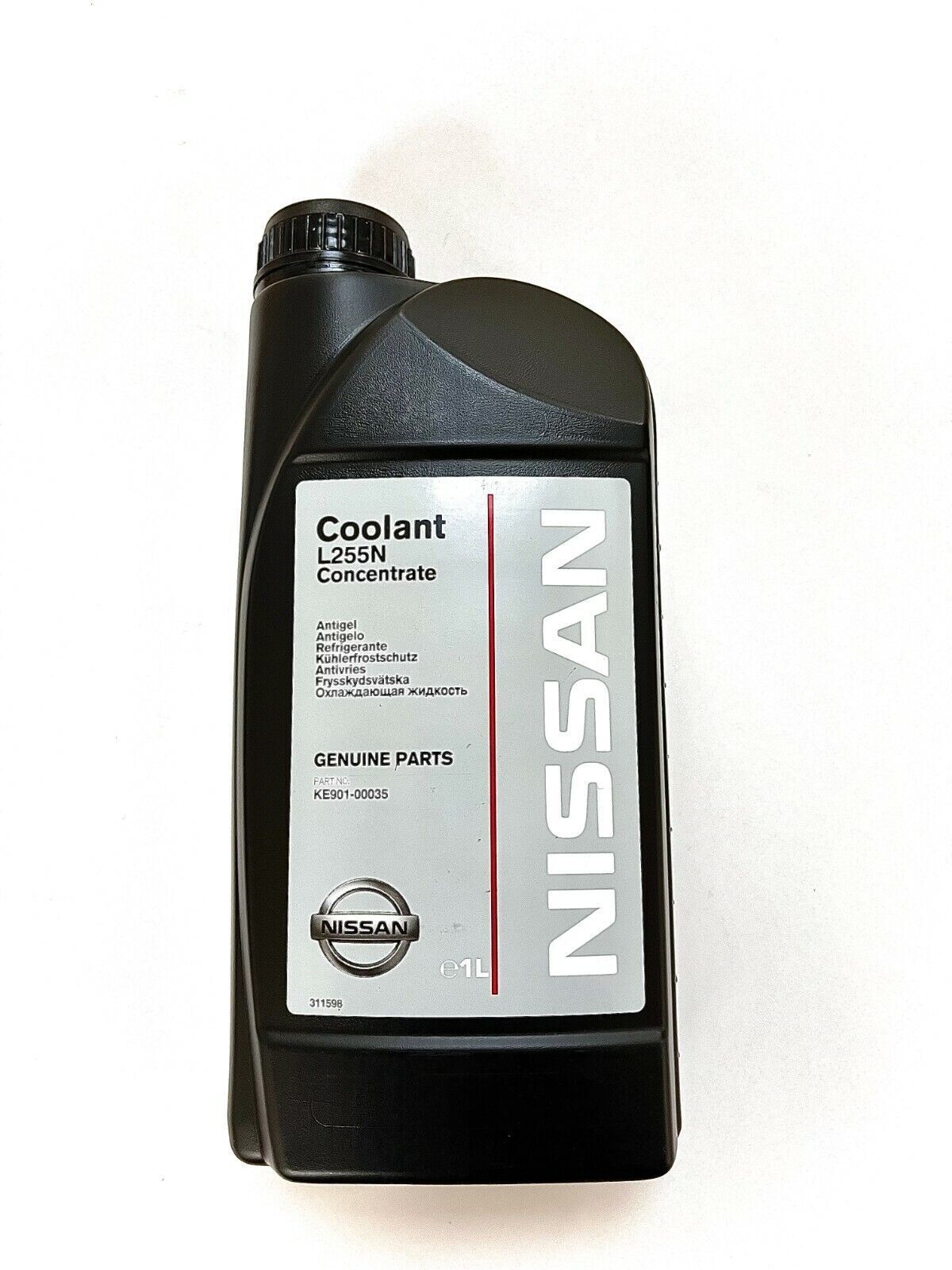 Genuine Nissan L255N Blue Concentrate 1 Litre Coolant