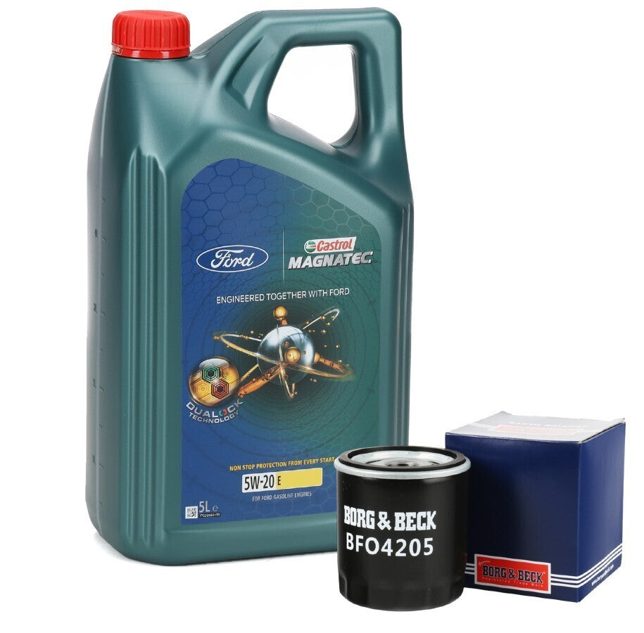 Ford Fiesta Ecoboost 1.0L 2012 Castrol Oil & Filter