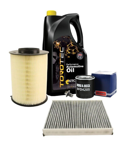 Ford Focus MK3 1.0L EcoBoost Service Kit inc 5w20 Engine Oil