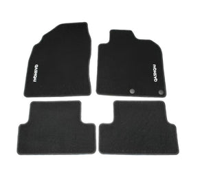 Genuine Nissan Qashqai J10 Front & Rear Luxury Velour Carpet Mats KE755JD011