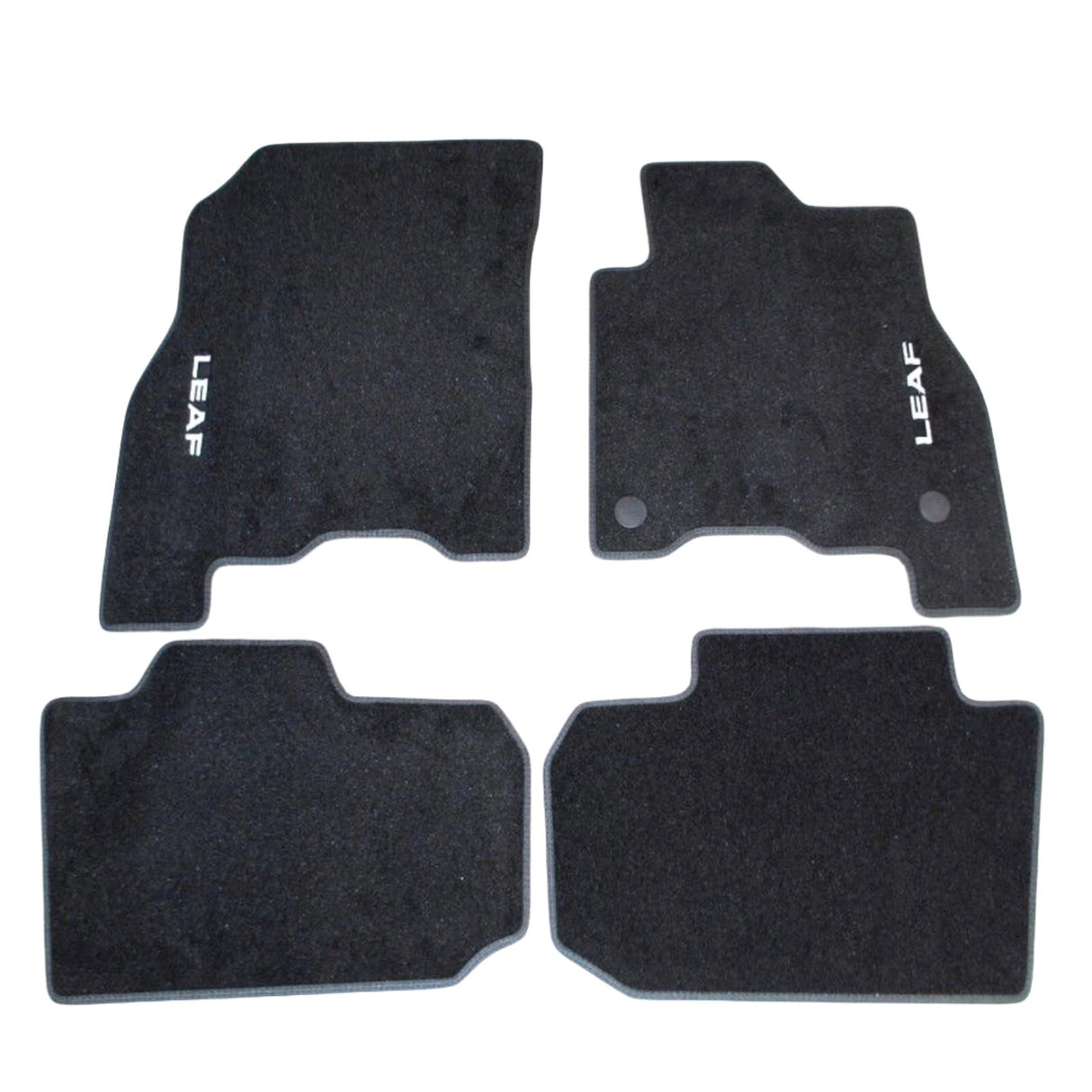 Genuine Nissan Leaf 2018 EV Velour Carpet Floor Mats. KE7555S001 New!