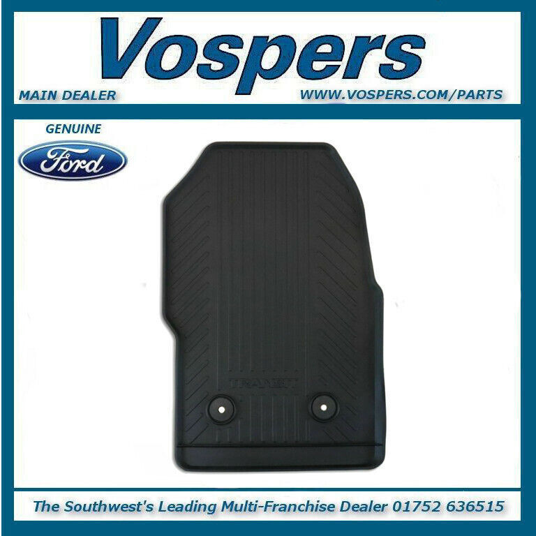 Genuine Ford Transit Custom 2012 Onward Front Rubber Floor Mats RHD 2047030