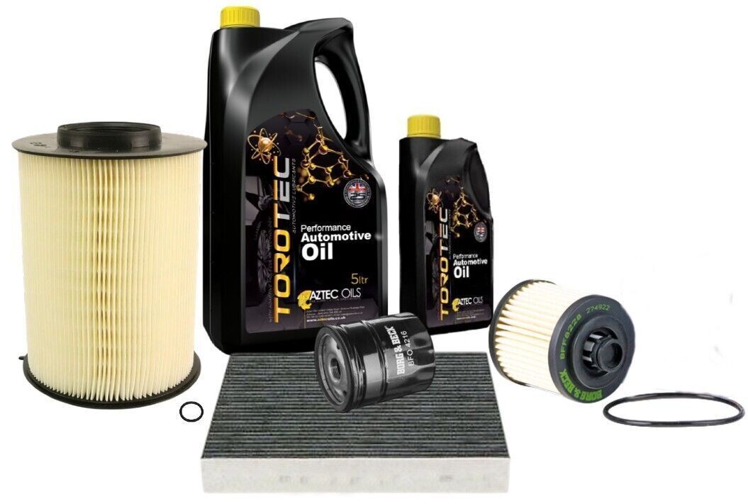 Ford Focus 2.0 TDCI Full Service Kit inc 0w30 Engine Oil