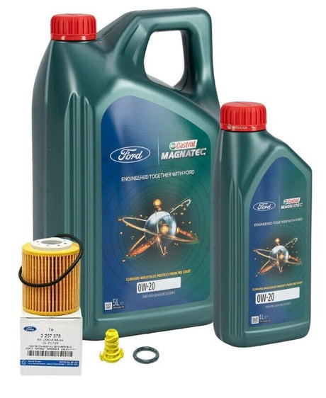 Genuine Ford Transit Connect 1.5 TDCi Service Kit Inc Castrol Oil