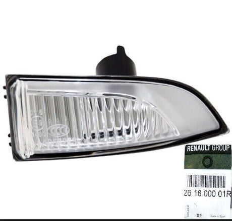 Genuine Renault Laguna Mk3 & Scenic Mk3 RH Mirror Indicator Lamp 261600001R New