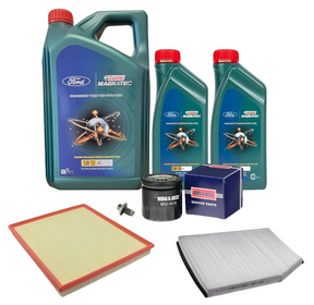 Fits: Ford Transit Custom 2.2 TDCI Service Kit Inc Genuine Castrol Engine Oil