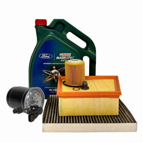 Genuine Ford EcoSport 1.5 ST TDCI Full Service Kit Inc 0W20 Castrol Oil