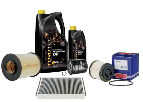 Ford Focus 2.0 TDCI 2014-2019 Full Service Kit inc 0w30 Engine Oil