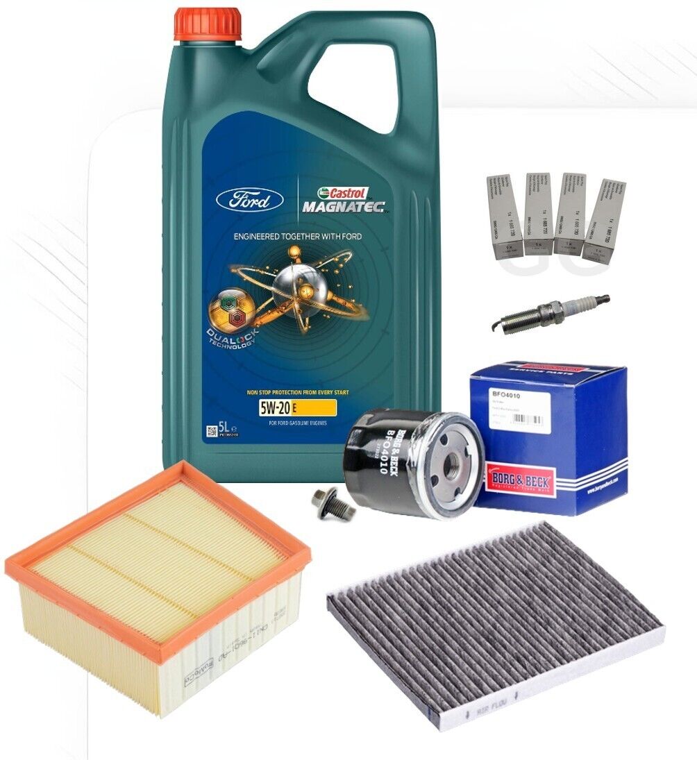 Ford Fiesta ST-2, ST-3, ST180 & ST200 Full Service Kit inc Genuine Castrol Oil