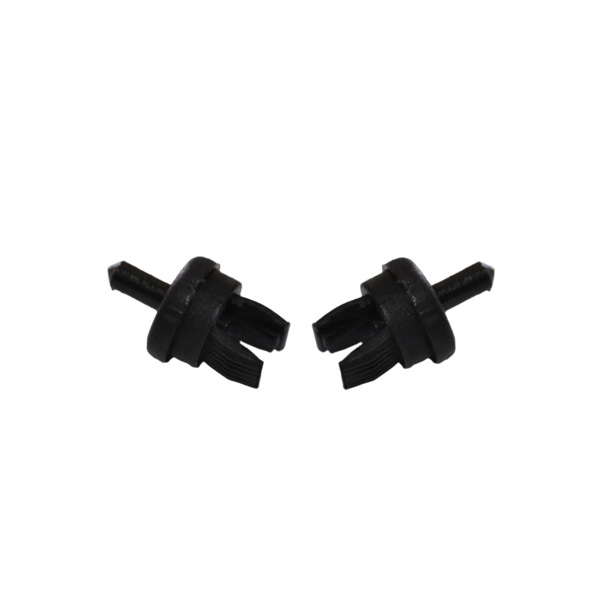 Lot De 2 Clips D'étagère à Bagages Pour Renault Clio, Megane, Scénic, Laguna, Modus - Noir - Ref 7705099001