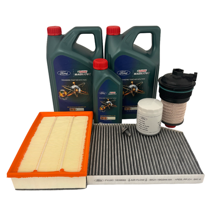 Genuine Ford Transit MK8 2.0L ECOBLUE RWD Full Service Kit inc 0w30 Oil