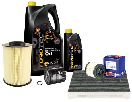 Ford Mondeo 2.0 TDCI Full Service Kit inc 0w30 Engine Oil