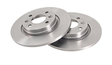 Vauxhall Corsa & Corsavan Mk2 Eurorepar Solid Front Brake Discs x2 240mm