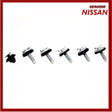 Genuine Nissan Qashqai J10 Tailgate Handle Fixing Kit Bolts & Clip