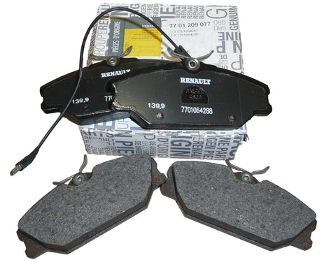 Genuine Renault Megane Mk1 & Scenic Mk1 Front Brake Pads 7701209077 New