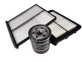 Mazda 3 SERVICE KIT Filter Set BM, BN DIESEL SKYACTIV (AIR, OIL & CABIN) GENUINE