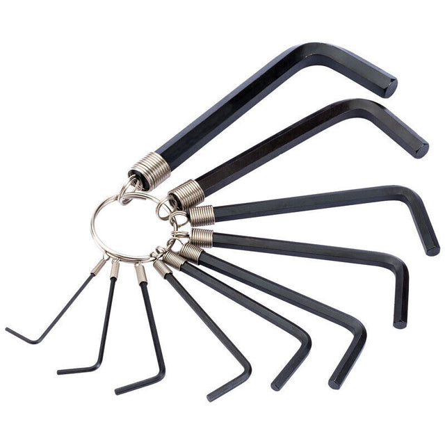 Draper 33655 Metric Hexagon Key Set (10 Piece)