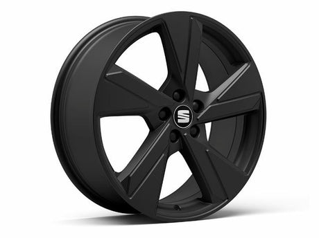 Genuine Seat Ibiza 17-21 18" Black Sport Alloy Wheel x1 7J x 18" ET51 x 100mm
