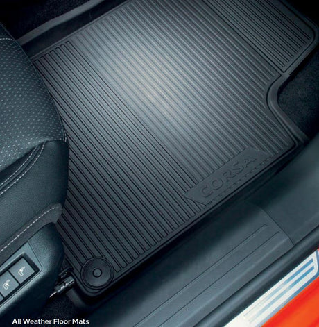 Genuine Vauxhall Corsa 2020-Onwards All Weather Floor Mats 9833757380 New! RHD