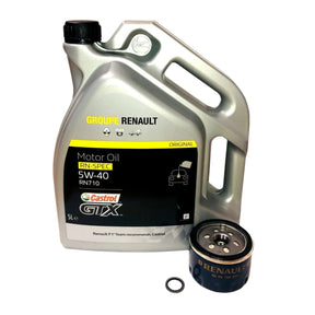 Genuine Dacia Duster 5Ltr 5w30 Oil, Sump Washer & Oil Filter