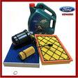 Genuine Ford Focus MK4 2018- 1.5 ST-Line Full Service Kit Inc Castrol Oil 