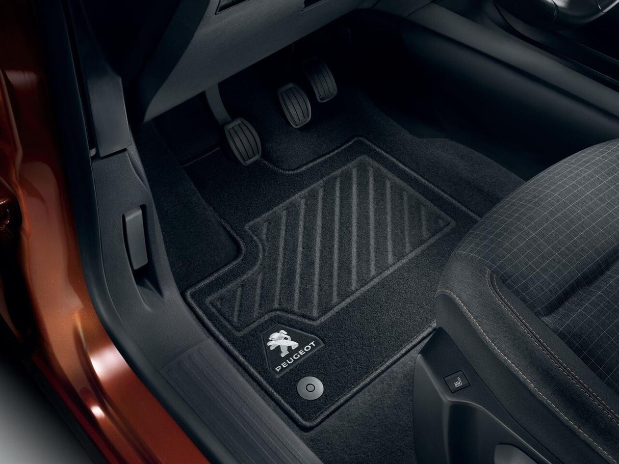 Genuine Peugeot Rifter Floor Mats Set Of Front & Rear Economical Floor Mats