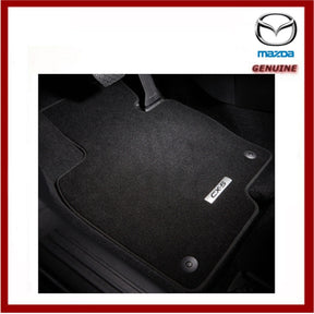 Genuine Mazda CX-5 2017 + Luxury Velour Carpet Mat Set Black KB9HV0320