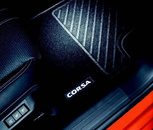 Genuine Vauxhall Corsa F Economy Carpet Floor Mats 2020 Onwards - 9856906980