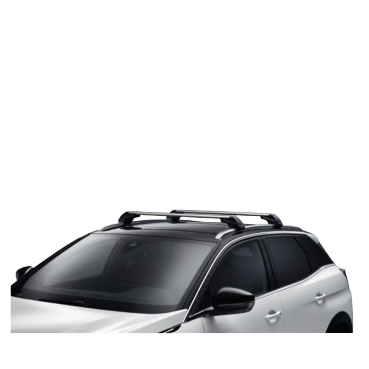 Genuine Peugeot 3008 SUV 2017 Roof Rack Bars For Vehicles With Raised Roof Rails