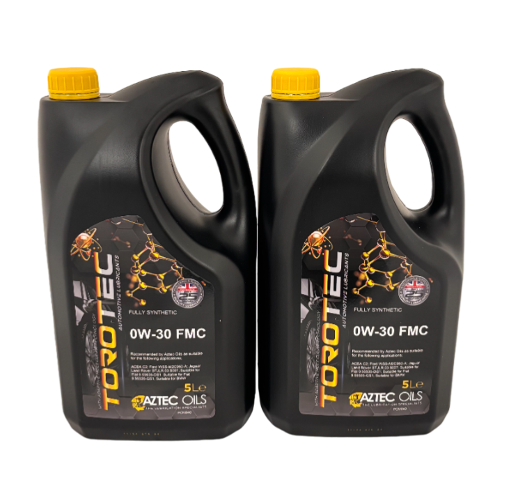 Aztec Oil 0W-30 FMC Low Saps C2 Torotec Engine Oil - 10 Litres Ford WSS-M2C950-A